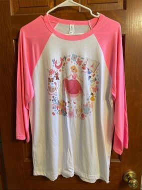 Disney Baseball Tshirt Cinderella Mice